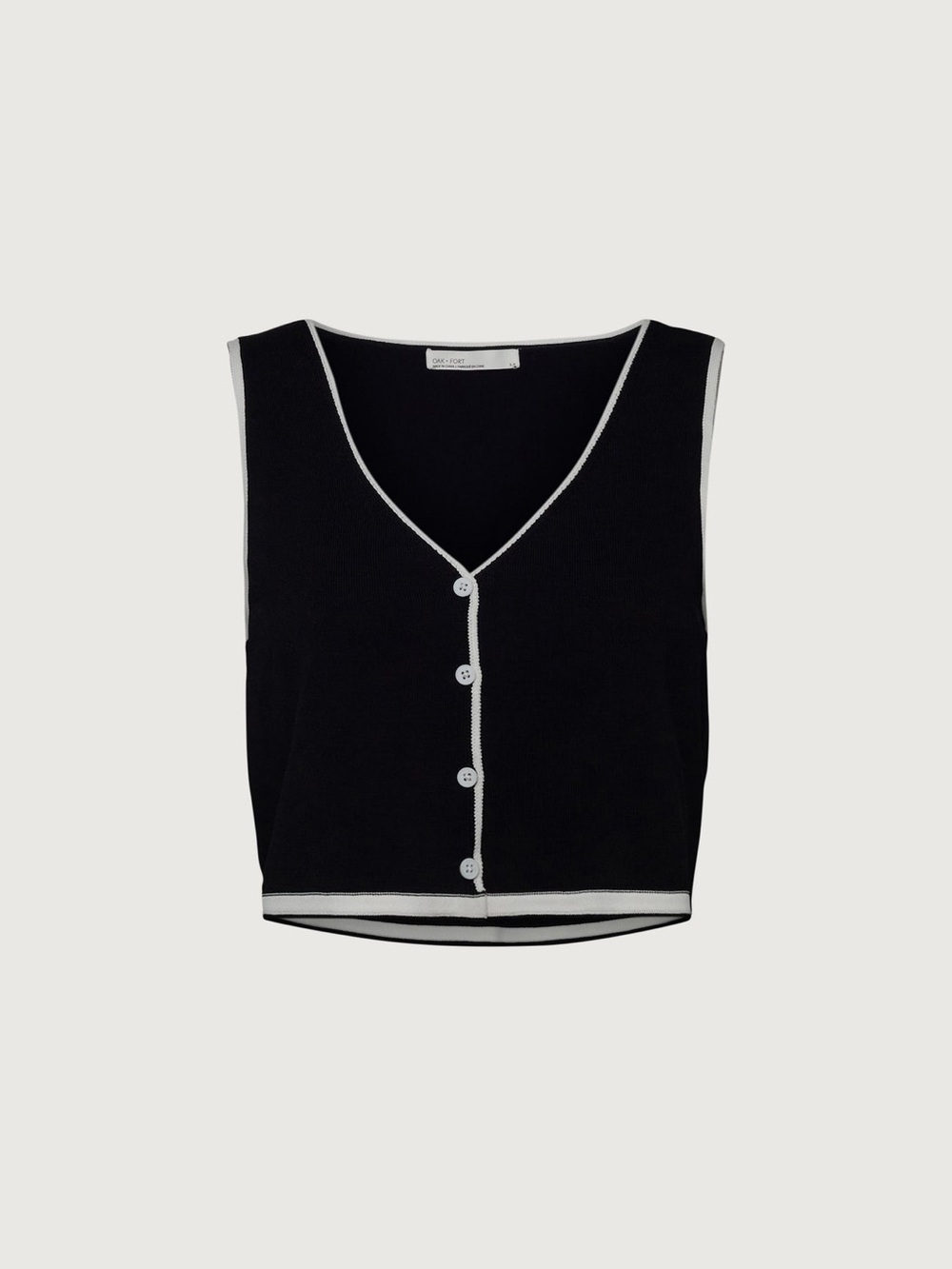 Oak and Fort button front tank